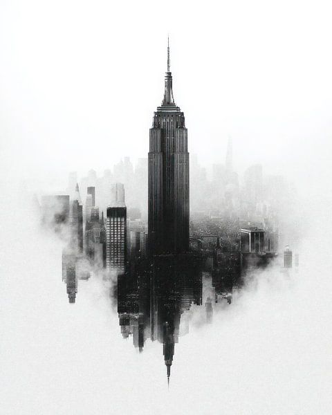 L'Empire State de New York en rêve par Thea