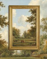 Twice the Art - Landschap in de omgeving van Hilversum