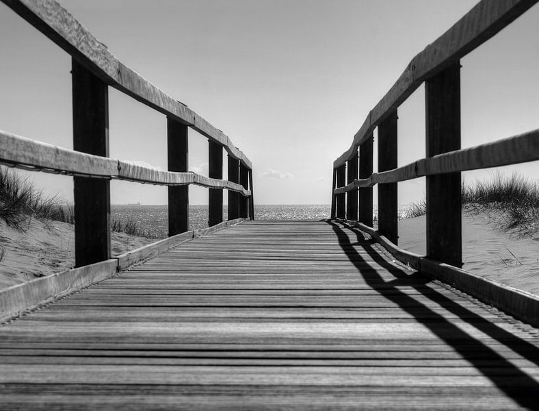 Dünenübergang  Westkapelle von MSP Canvas