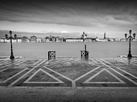 Venise, les marches de l'église Chiesa del Santissimo Redentore