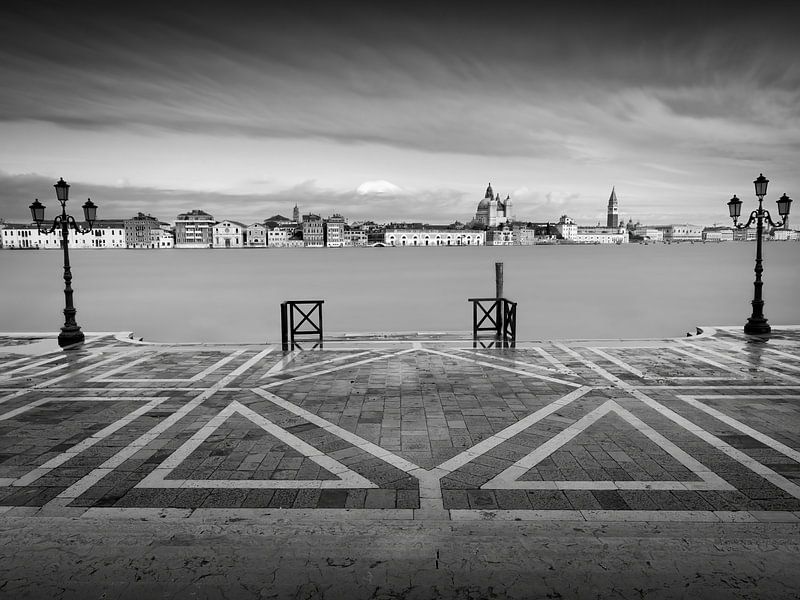 Venise, les marches de l&#039;église Chiesa del Santissimo Redentore par Bjorn Vandekerckhove