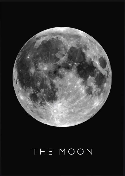 Celestial Beauty: The Moon by Hazen Rocky