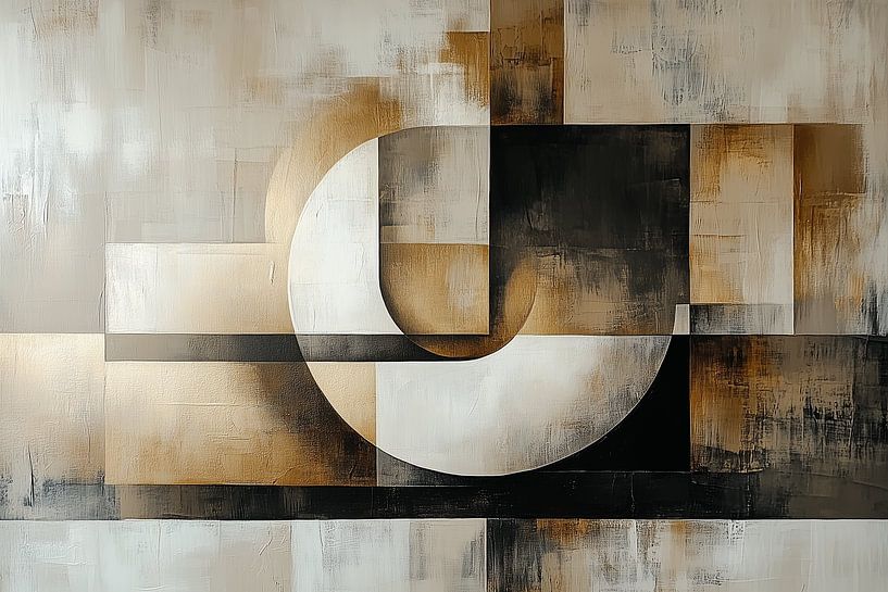 Abstraction dorée par Lisanne Elzinga