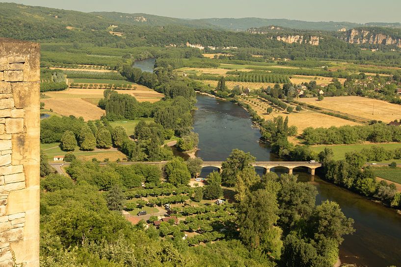view over the Dordogne river by M. B. fotografie