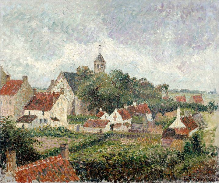 Knokke (1894) by Camille Pissarro. by Studio POPPY