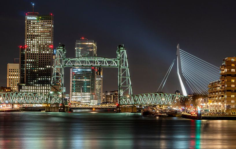 Skyline Rotterdam by Jeroen Kleiberg