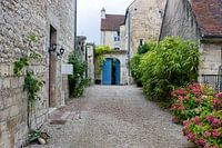 Rural street in a Normandy village