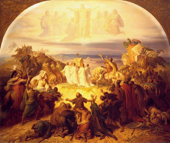 WILHELM VON KAULBACH, Croisés pour Jérusalem par Atelier Liesjes