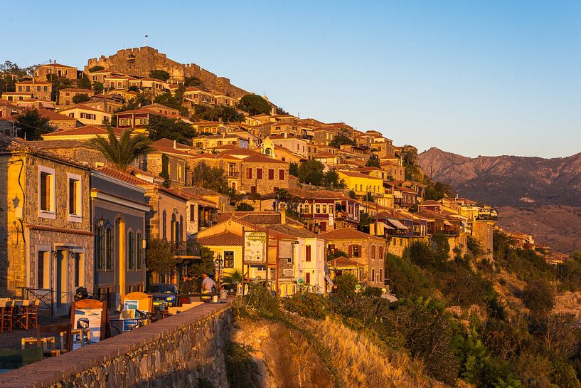 Molyvos Lesbos Greece ( Mythimna) by Rinus Lasschuyt Fotografie