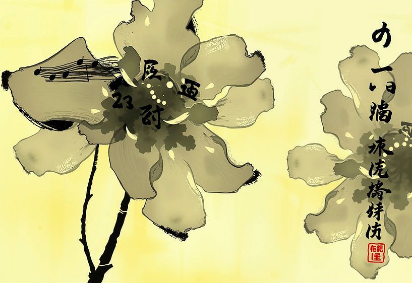 Harmonie des fleurs de cerisier par Conpo Design