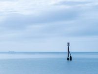 Dämmerungslicht auf See