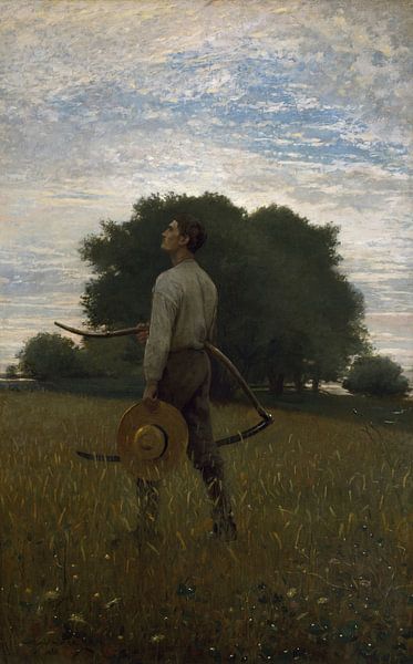 Das Lied der Lerche, Winslow Homer von Meisterhafte Meister