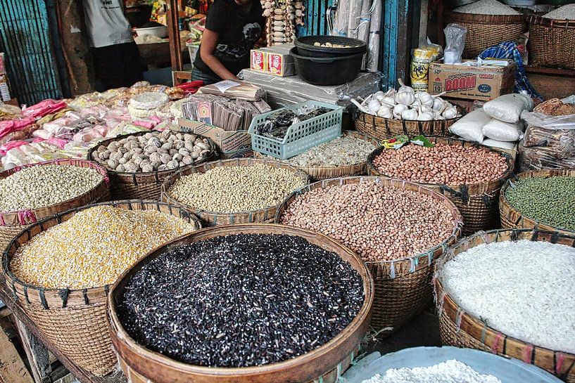 Pasar in Indonesien von Eduard Lamping