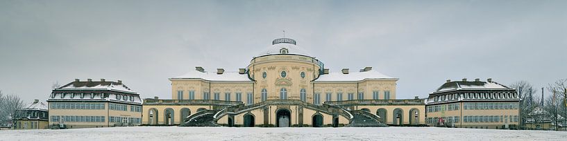 Schloss Solitude im Schnee von Keith Wilson Photography