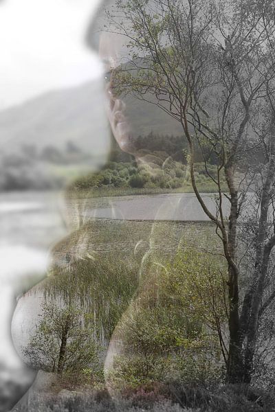 nu féminin dans la nature par Cor Heijnen