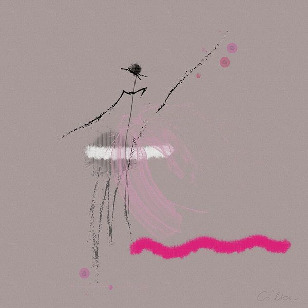 Beachte meiner Rosa Farbe von Csilla Albert