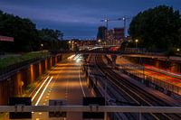 Night photography in Amsterdam North