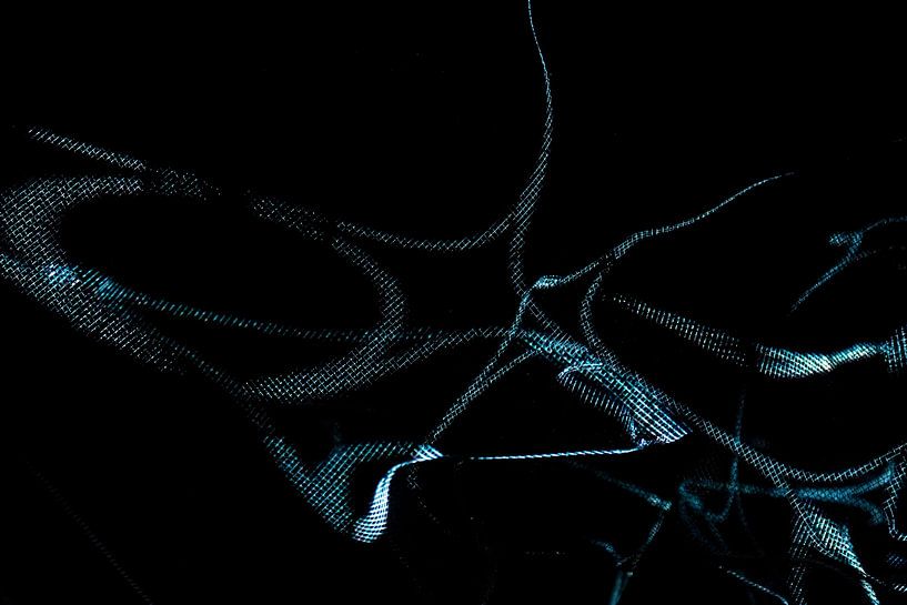 Abstraction en bleu par Greetje van Son