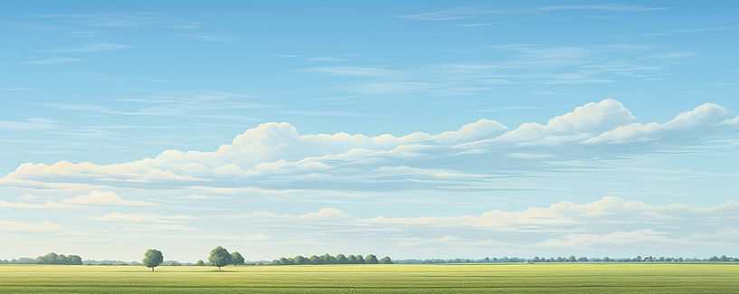 Panorama Nr. 70980 von Blickfänger Gemälde