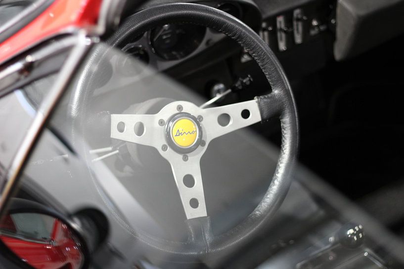 Ferrari Dino 246 GTS steering wheel by Marvin Taschik