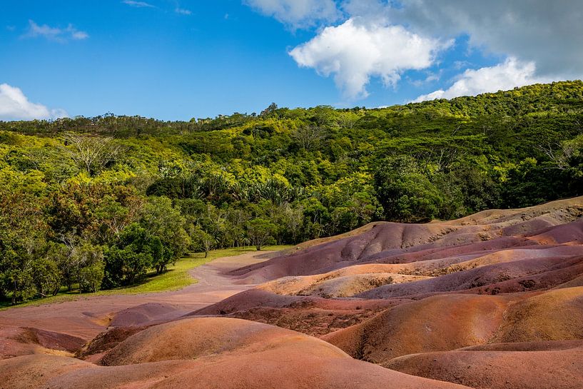 Die siebenfarbige Erde (Mauritius) von Laura V