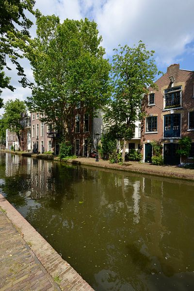 Twijnstraat aan de Werf sur l'Oudegracht à Utrecht. par In Utrecht