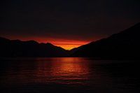 Sunset in Queenstown