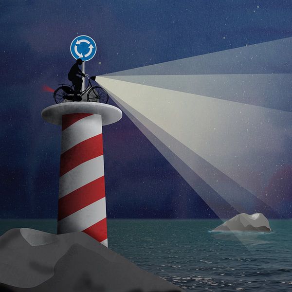 Radtour am Meer von Bianca Wisseloo