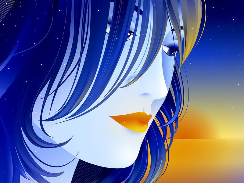 Morning Glory par Mixed media vector arts