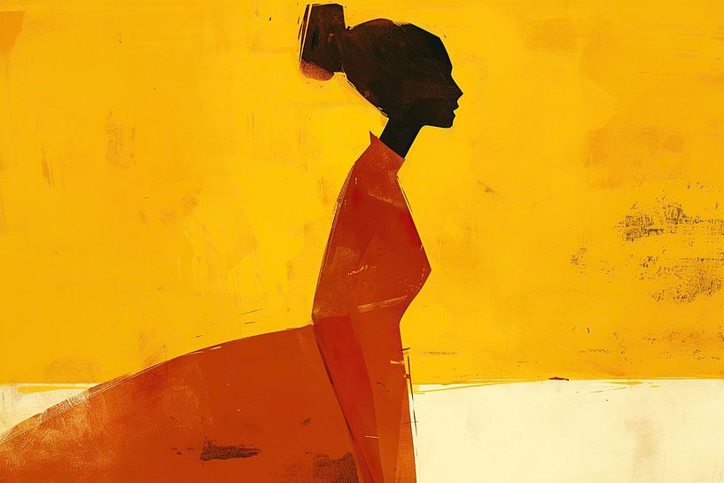 Abstrakte minimalistische Malerei von ARTEO Gemälde