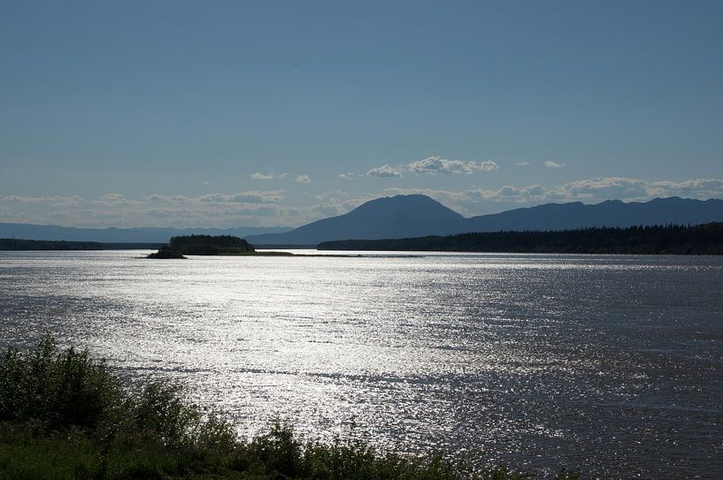 Summit Lake in Yukon Territories by Mel van Schayk