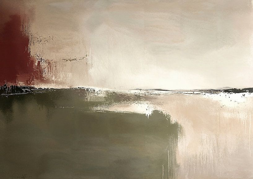 Red Landscape by Zen and More