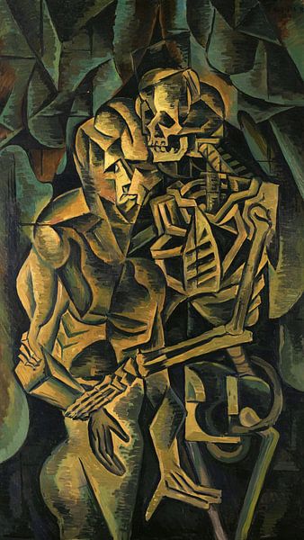 Bohumil Kubista,Kuss des Todes von finemasterpiece