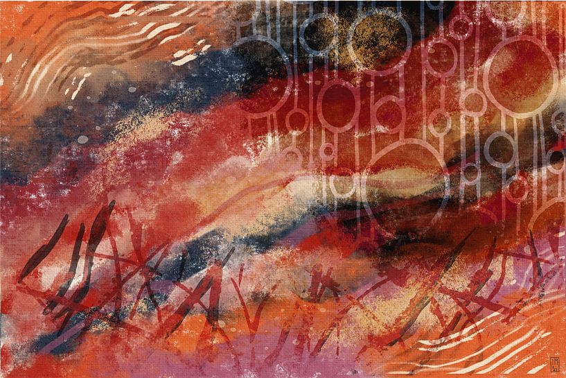 Textures et motifs abstraits par Ingrid A.U. Motzheim