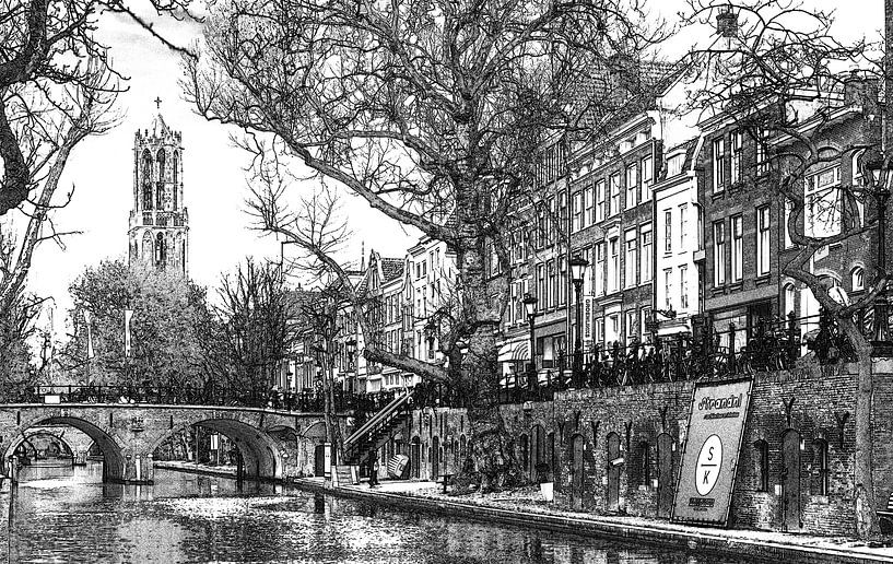 Utrecht my town by Hans Verhulst