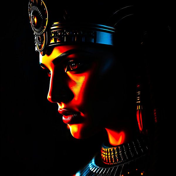 Strahlende Majestät Cleopatra von A.D. Digital ART