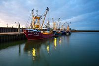 Schepen in de haven van Den Oever