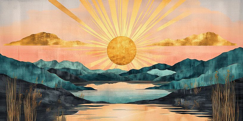 Symphonie de lumière de montagne par Niklas Maximilian