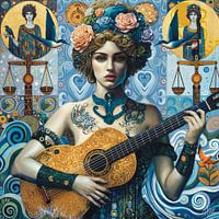 Der Geist des Wassermanns. Die Essenz einer Wassermann-Frau.