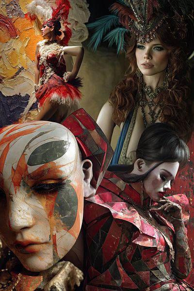 showgirls theatre Burlesque by Egon Zitter