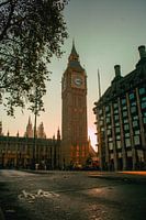 Big Ben in London in der Abendsonne