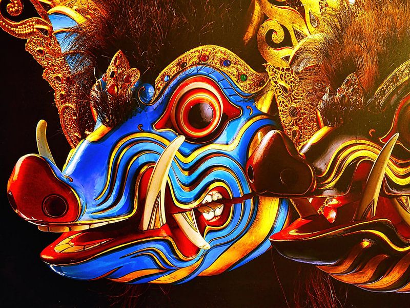 Barong Maske von Eduard Lamping