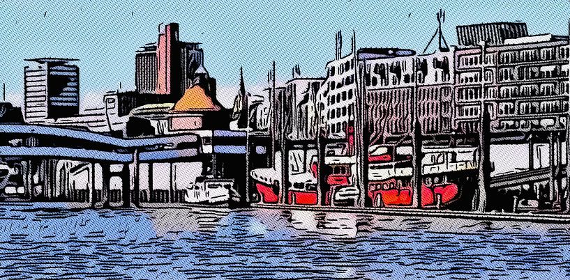 Hamburg Pop #4 by zam art