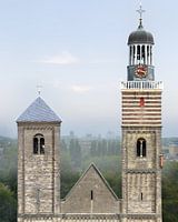Die Zwillingstürme der Nicolaïkerk in Utrecht