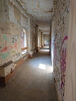 Ein Flur im Hauptgebäude