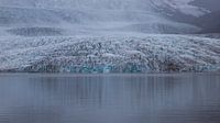 glacier au lac glaciaire Jökulsarlon en Islande