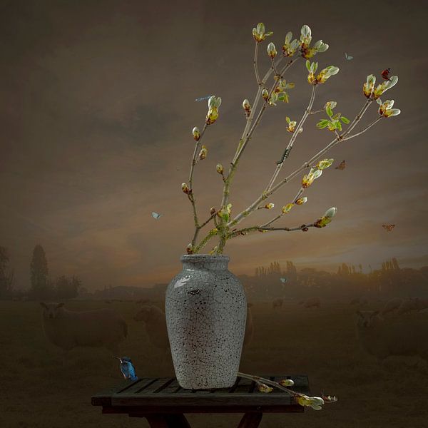 Stillleben 'Dämmerung von Willy Sengers