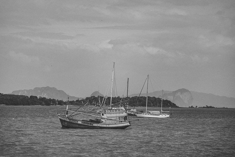 The Icon of Old Town: The Famous Boat of Koh Lanta by Ken Tempelers