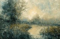 Mystical Twilight in the Marshlands