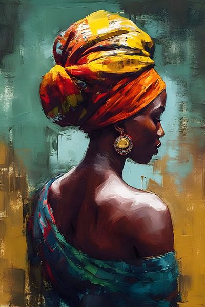 Abstrakte Schönheit von Afrika von But First Framing